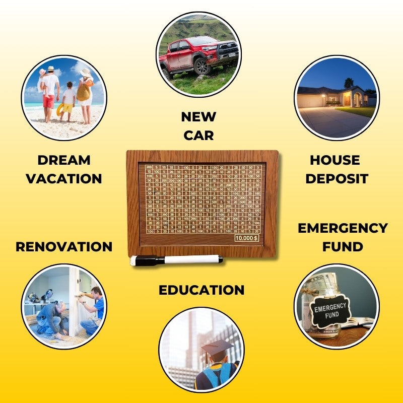 EVERYDA™ Wooden Bachat Buddy